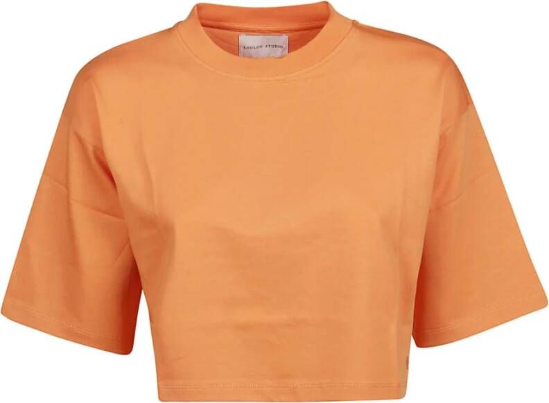 Loulou Studio T-shirts Oranje Dames