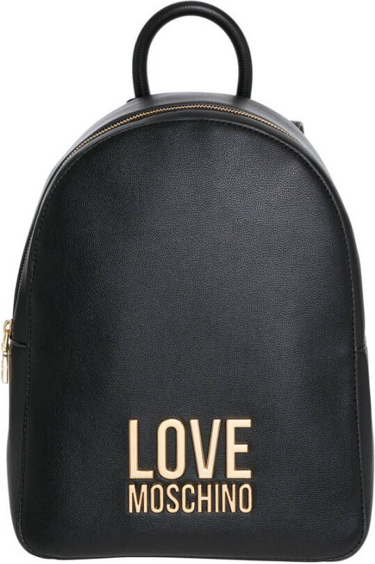 Love Moschino Vrouwen Tassen bucket Bag Backpack Black Noos Zwart Dames