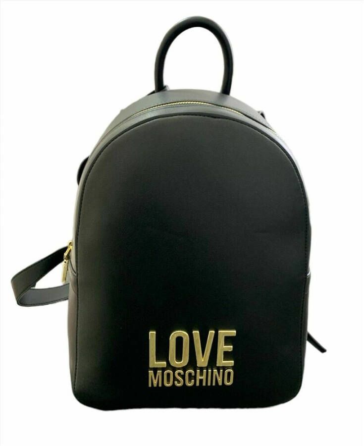 Love Moschino Rugzakken Borsa Bonded Pu in zwart