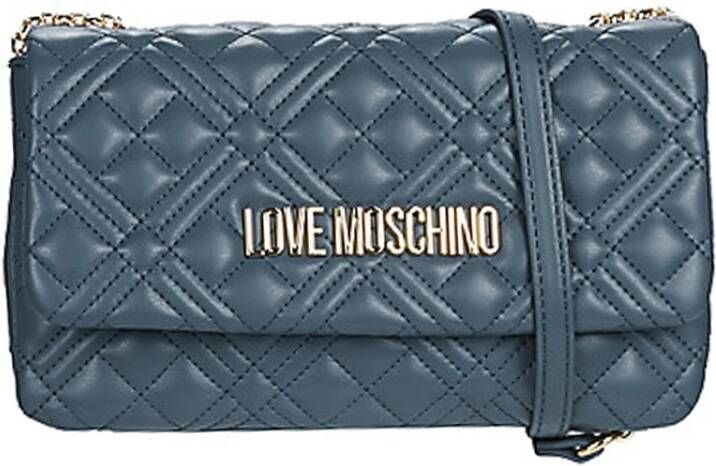 Love Moschino Bags.. Denim Blauw Dames