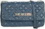 Love Moschino Clutches Borsa Quilted Pu in blauw - Thumbnail 1