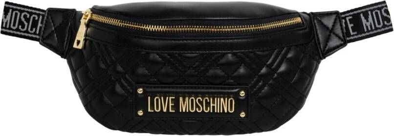 Love Moschino Heuptasjes Quilted Bag in zwart