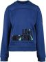 Love Moschino Blauwe Sweatshirt voor Dames Blauw Dames - Thumbnail 1