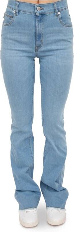 Love Moschino Boot-cut Jeans Blauw Dames