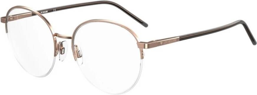 Love Moschino Glasses Yellow Unisex