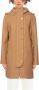 Love Moschino Hou van moschino bruine maagdelijke wollen jassen jas Bruin Dames - Thumbnail 1
