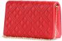 Love Moschino Clutches Borsa Quilted Pu in rood - Thumbnail 9