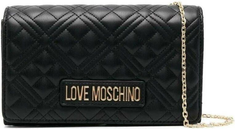 Love Moschino Clutches Borsa Quilted Pu in zwart - Foto 4