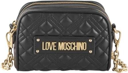 Love Moschino Crossbody bags Borsa Quilted Pu in zwart