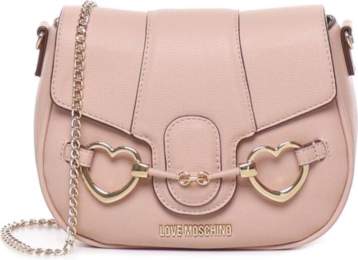 Love Moschino Cross Body Bags Beige Dames