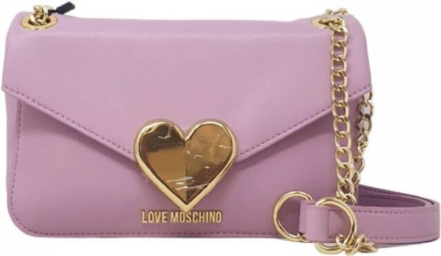 Love Moschino Cross Body Bags Paars Dames