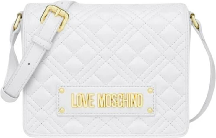 Love Moschino Cross Body Bags White Dames