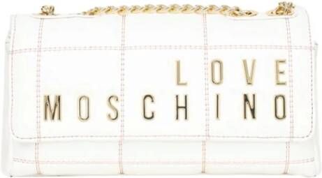 Love Moschino Cross Body Bags White Dames