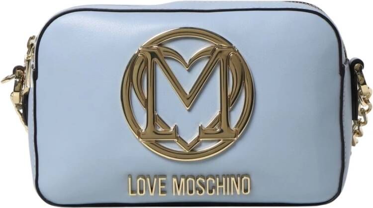 Love Moschino Cross Body Tassen Stijlvolle Collectie Blauw Dames