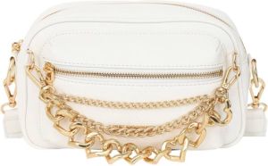 Love Moschino Crossbody bags Charm Chains in white