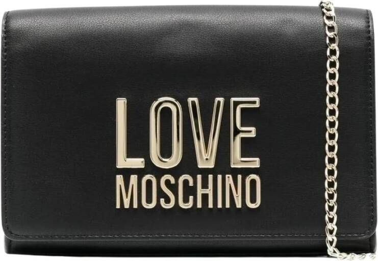 Love Moschino Clutches Borsa Bonded Pu in zwart