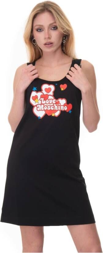 Love Moschino Dagelijkse Jurk Zwart Dames
