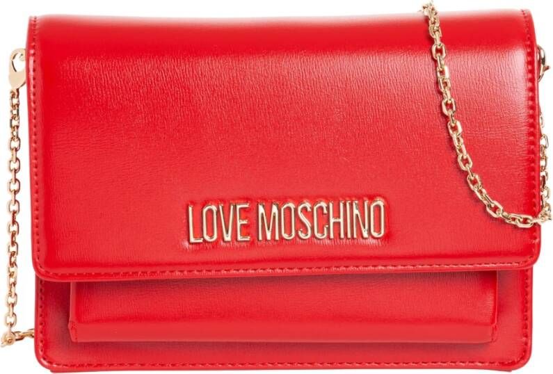 Love Moschino Roze Crossbody Clutch Pink Dames