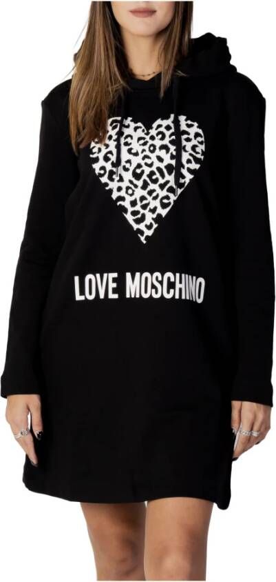 Love Moschino Dress Zwart Dames