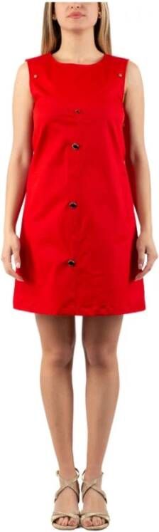 Love Moschino Dresses Rood Dames