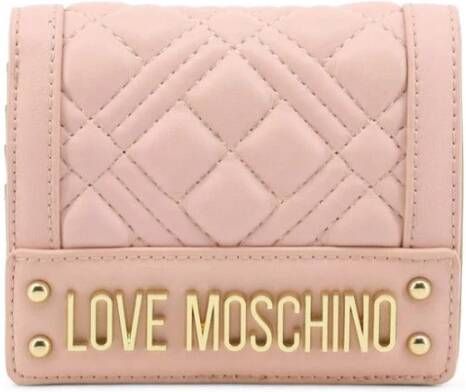 Love Moschino Elegante Roze Damesportemonnee Jc5601Pp1Gla0 Roze Dames