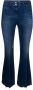 Love Moschino Flared Jeans Blauw Dames - Thumbnail 1