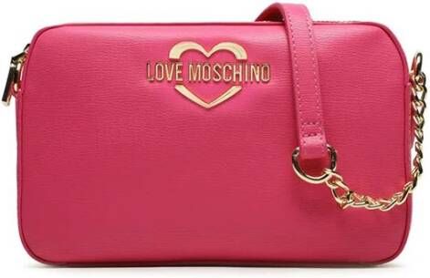 Love Moschino Fuchsia Schoudertas Elegant en veelzijdig Roze Dames