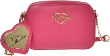 Love Moschino Fuchsia Tassen Collectie Roze Dames