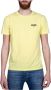 Love Moschino Gele Basic Heren T-shirt met Logo Print Yellow Heren - Thumbnail 1