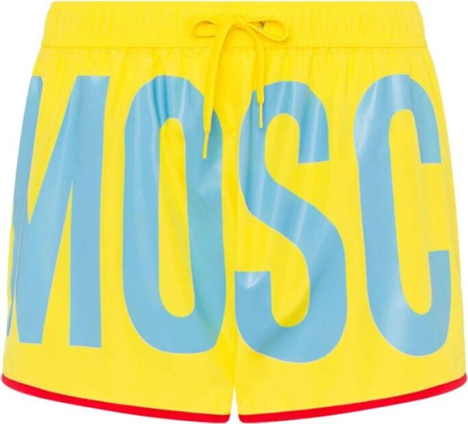 Love Moschino Gele strandkleding voor heren Yellow Heren