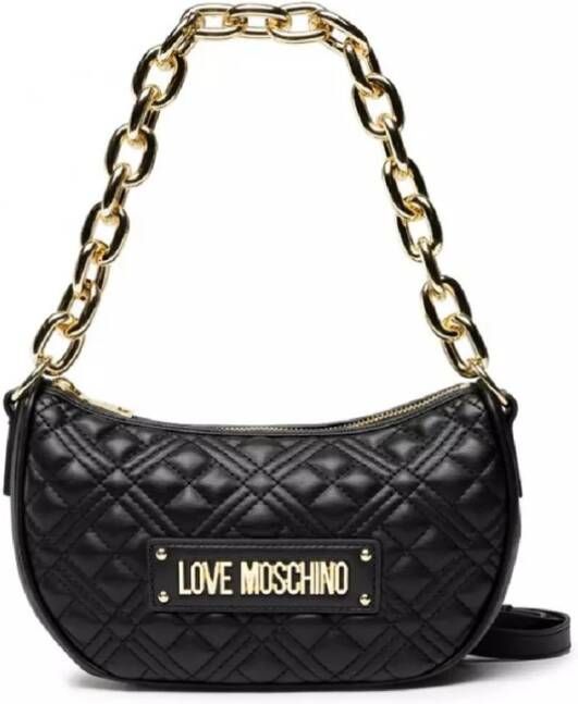 Love Moschino Gewatteerde schoudertas voor dames Zwart Dames