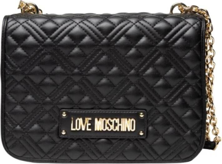 Love Moschino Satchels Borsa Quilted Pu in black