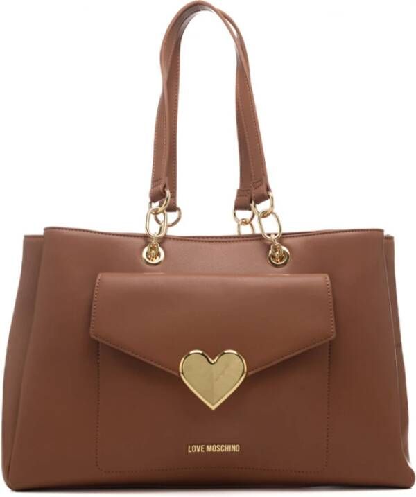 Love Moschino Shoppers Gracious in bruin