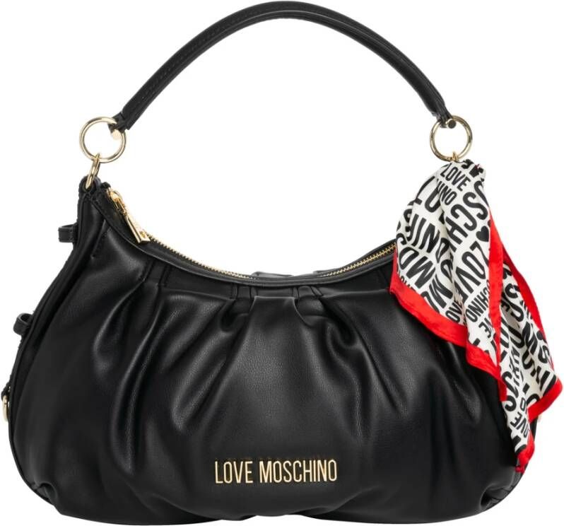 Love Moschino Hobo bags City Bag in zwart