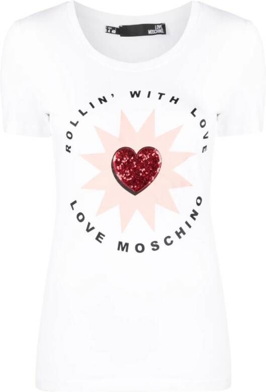 Love Moschino Hou van Moschino T-shirts en polos wit Dames