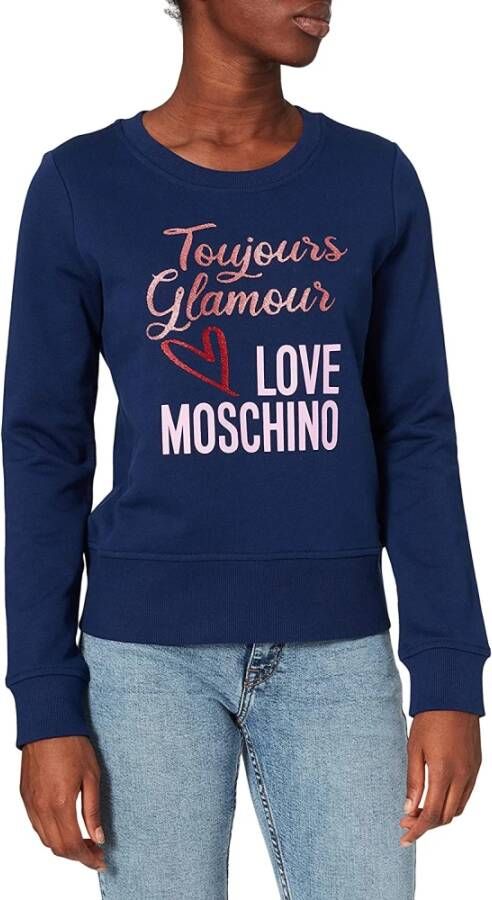 Love Moschino Hou van Moschino -trui Blauw Dames