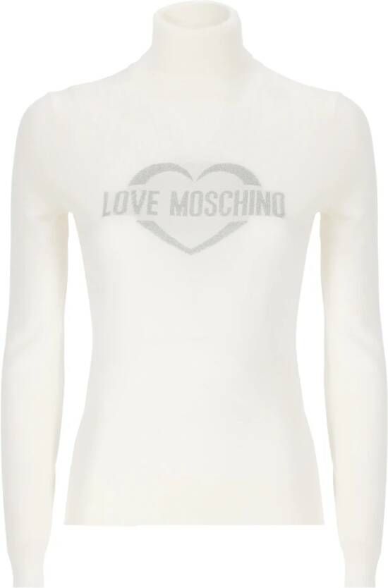 Love Moschino Hou van Moschino -truien Wit Dames