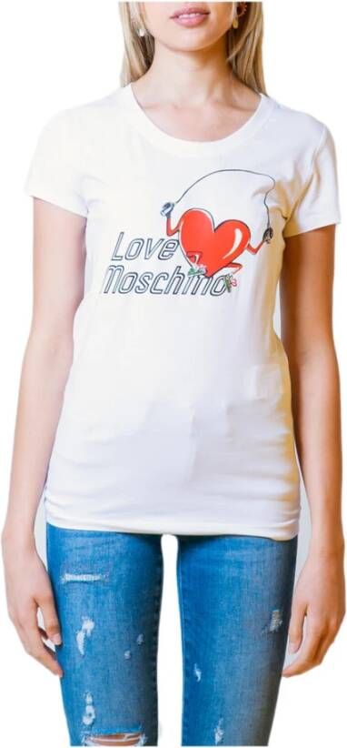 Love Moschino Hou van Moschino Women s t-shirt Wit Dames