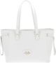 Love Moschino Ivory Eco Leren Rits Sluiting Tas Beige Dames - Thumbnail 1