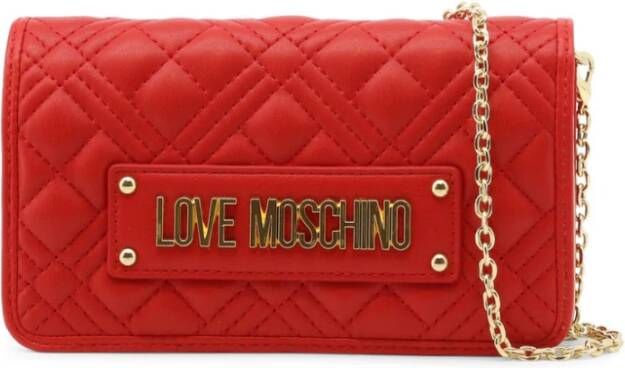 Love Moschino Hou van Moschino Women s Clutch Bag Rood Dames