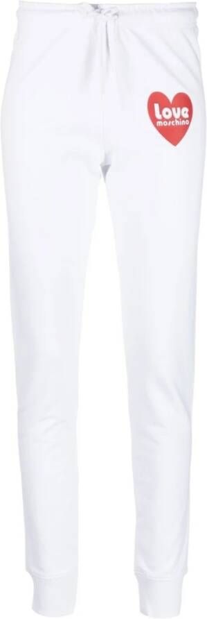 Love Moschino Joggingbroek Wit Dames