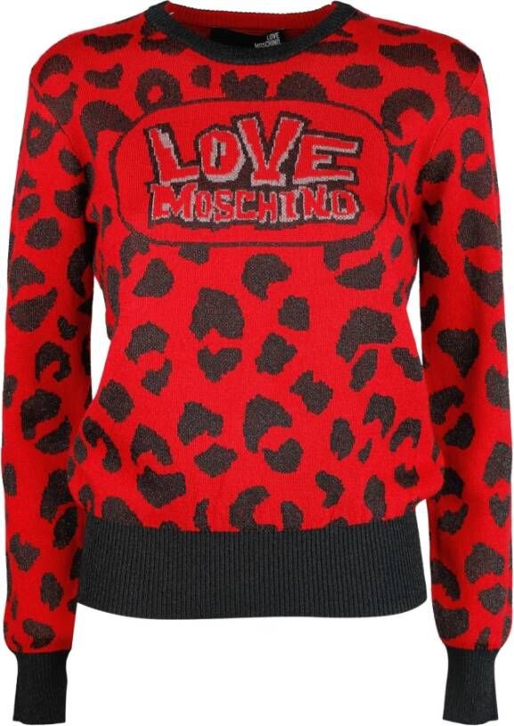 Love Moschino Knitwear Miinto-CA96709FC391D2DDB249 Rood Dames
