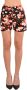 Love Moschino Rode gekleurde katoenen blend dames shorts Multicolor Dames - Thumbnail 2