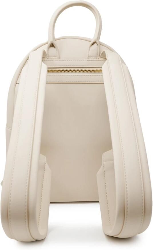 Love Moschino Beige Faux Leather Rugzak met Rits Beige Dames - Foto 2
