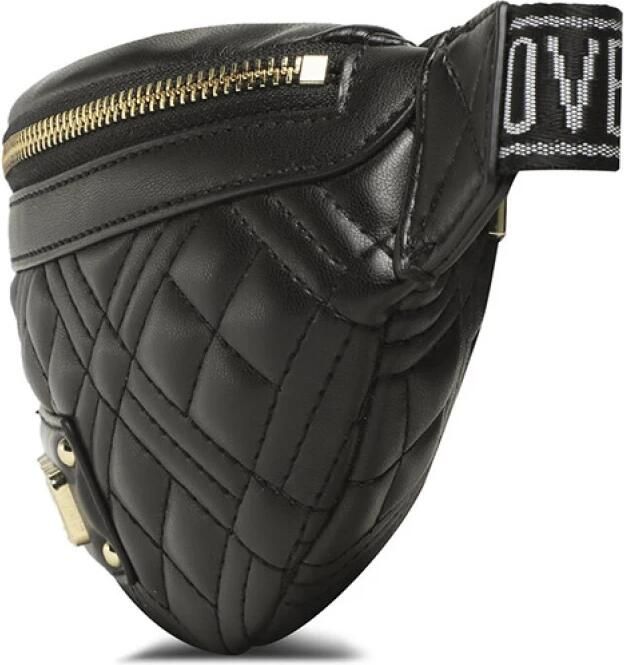 Love Moschino Heuptasjes Quilted Bag in zwart - Foto 4