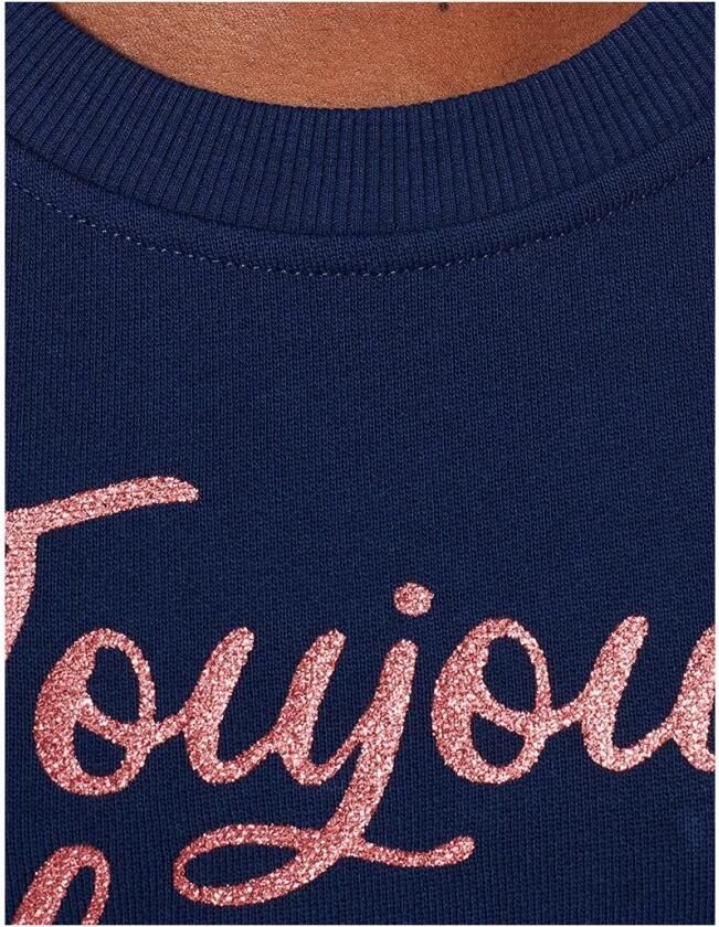 Love Moschino Sweater Sweatshirt met ronde hals Toujours Glamour Style