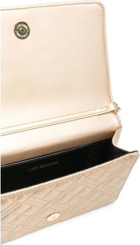 Love Moschino Gewatteerde crossbodytas Geel - Foto 3