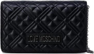 Love Moschino Compacte polyurethaan handtas herfst winter collectie Black Dames - Foto 5