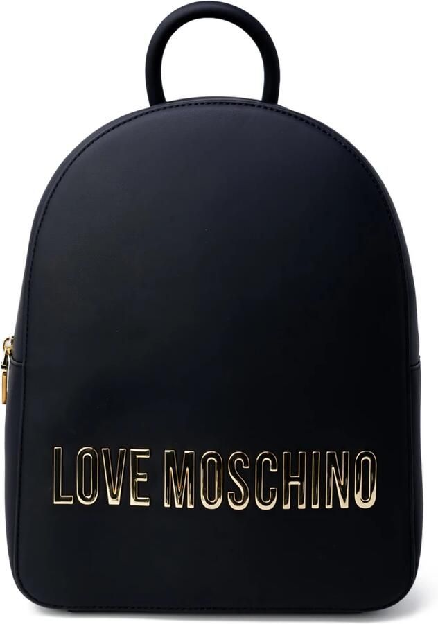 Love Moschino Rugzak Polyethyleen kunstlederen rugzak met ruim ontwerp