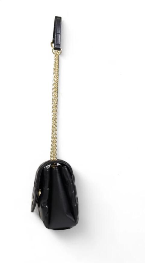 Love Moschino Zwarte polyurethaan handtas met strak ontwerp Black Dames - Foto 3